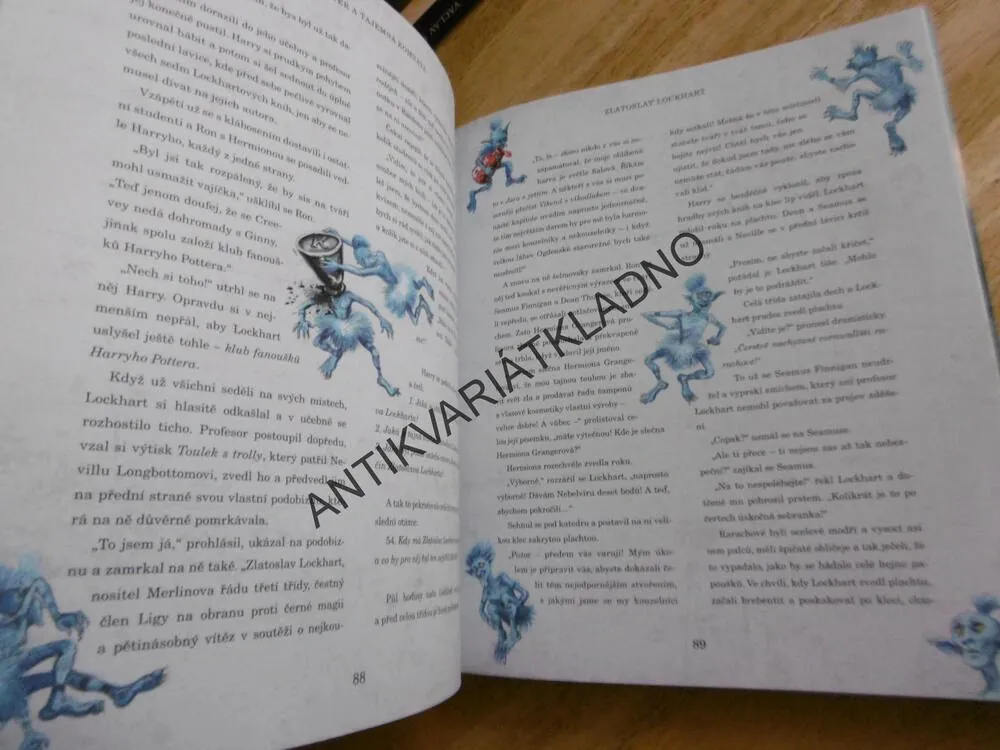 HARRY POTTER A TAJEMNÁ KOMNATA, J.K. ROWLINGOVÁ, JIM KAY