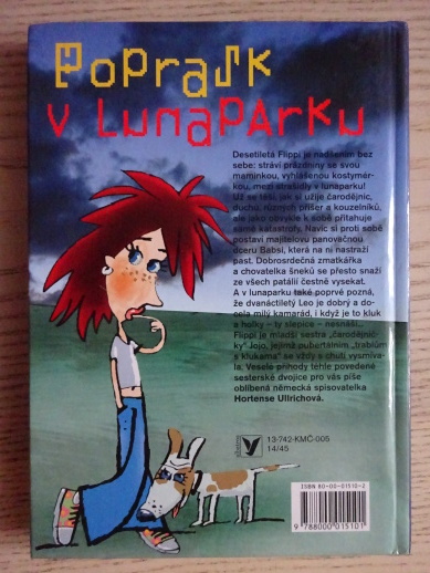 POPRASK V LUNAPARKU, FLIPPIN TAJNÝ DENÍK, HORTENSE ULLRICHOVÁ, **an
