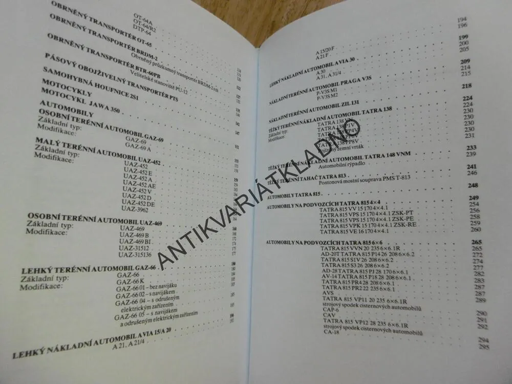 TANKOVÁ A AUTOMOBILOVÁ TECHNIKA V ČESKÉ A SLOVENSKÉ ARMÁDĚ, **an