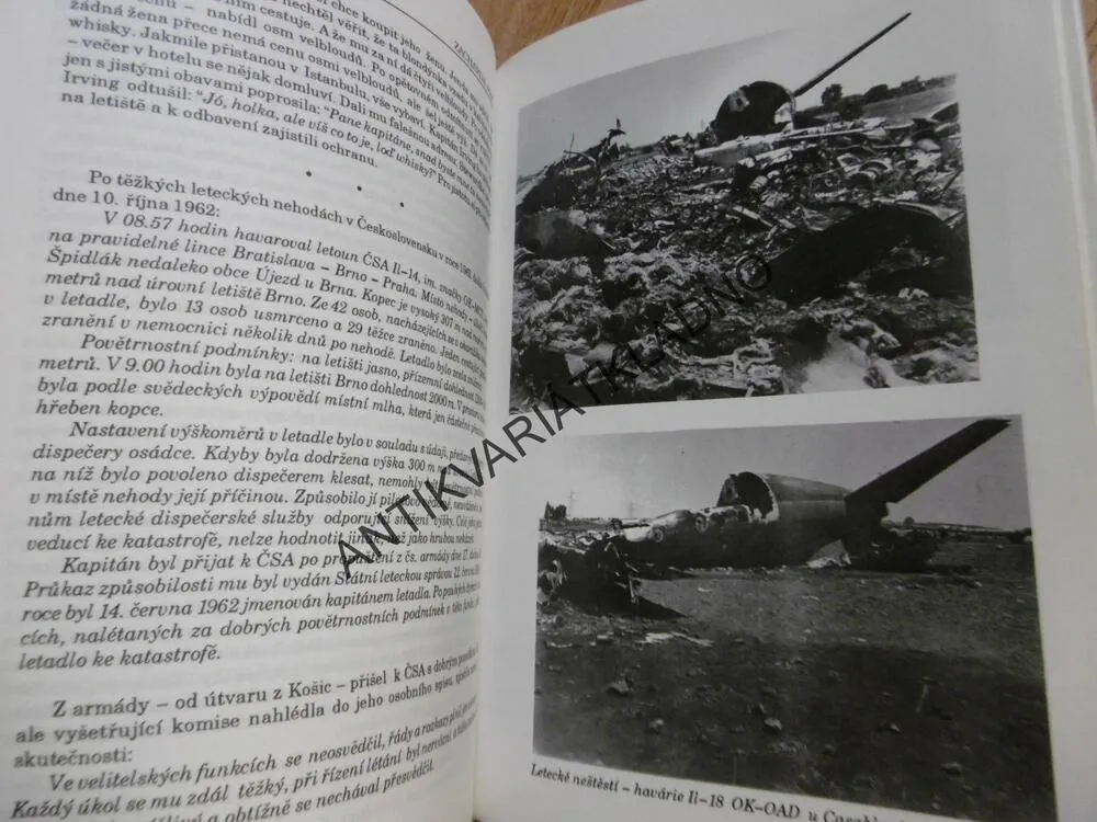 SVĚTLA A STÍNY LETECKÉHO POVOLÁNÍ, JOSEF ZACHARDA, **an
