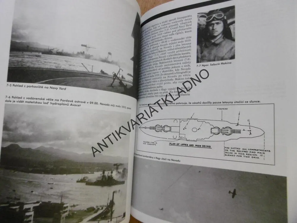 PEARL HARBOR V PŮVODNÍCH FOTOGRAFIÍCH, WENGER