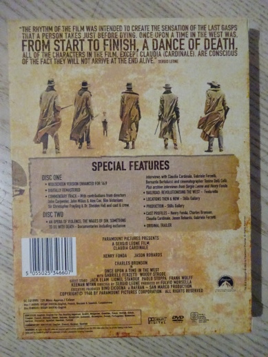 TENKRÁT NA ZÁPADĚ, DVD FILM