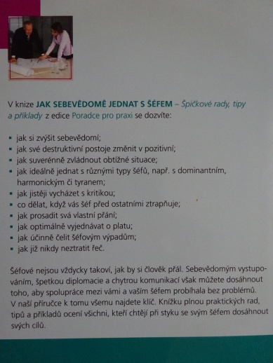 JAK SEBEVĚDOMĚ JEDNAT S ŠÉFEM, ALENA SARHOLZ, **an