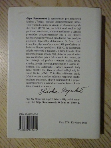 O ČEM SNÍ ŽENY 1, OLGA SOMMEROVÁ, **an