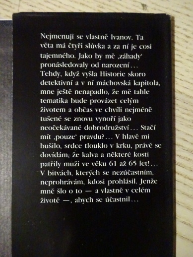NEPRAVDĚPODOBNÉ PŘÍBĚHY ANEB JAK JSEM DĚLAL LITERATURU FAKTU, MIROSLAV IVANOV, **an