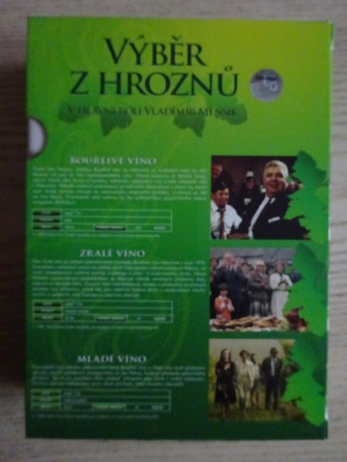 VÝBĚR Z HROZNŮ, 3X DVD FILM