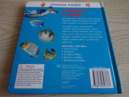 ZVÍŘÁTKA V MOŘI, **an