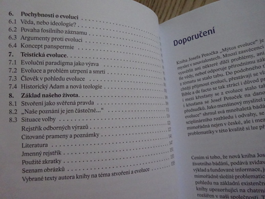 MÝTUS EVOLUCE, JOSEF POTOČEK, **an