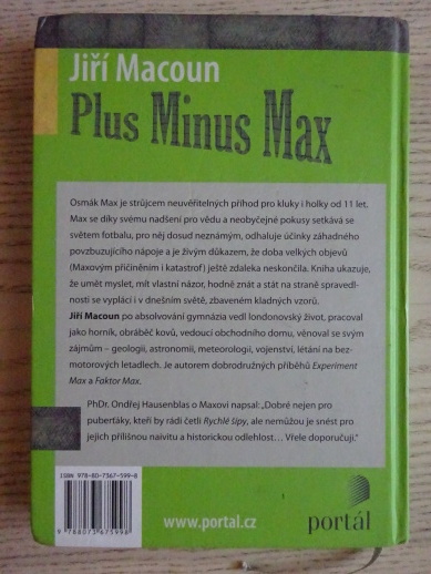 PLUS MINUS MAX, JIŘÍ MACOUN, **an
