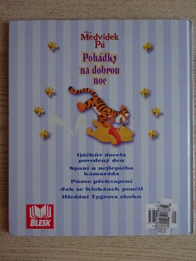 POHÁDKY NA DOBROU NOC, MEDVÍDEK PÚ, **an