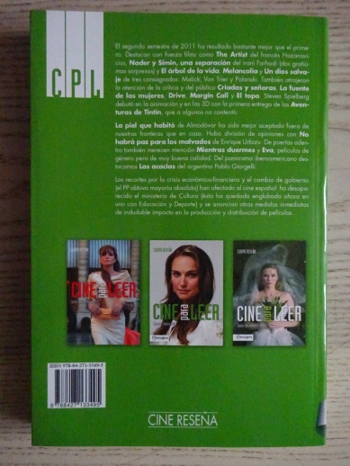 CINE PARA LEER, ŠPANĚLSKÁ ROČENKA FILMU, **an