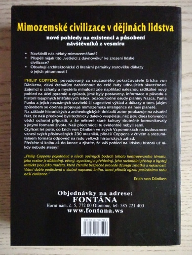 DŮKAZY O PŘÍTOMNOSTI MIMOZEMŠŤANŮ NA ZEMI, PHILIP COPPENS, **an