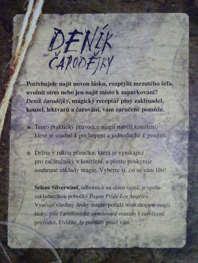 DENÍK ČARODĚJKY, SELENE SILVERWIND, **an