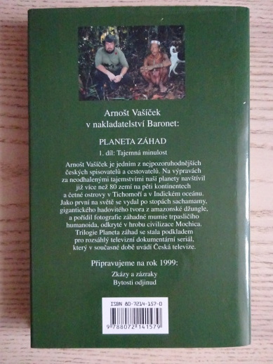 TAJEMNÁ MINULOST, PLANETA ZÁHAD, ARNOŠT VAŠÍČEK, **an