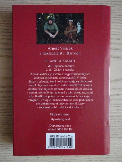ZKÁZY A ZÁZRAKY, PLANETA ZÁHAD, ARNOŠT VAŠÍČEK, **an