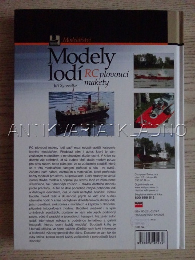 MODELY LODÍ, RC PLOVOUCÍ MAKETY, MODELÁŘSTVÍ, SYROVÁTKO, **an