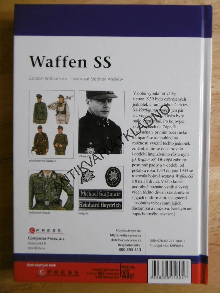 WAFFEN SS, UNIFORMA, GORDON WILLIAMSON, S. ANDREW