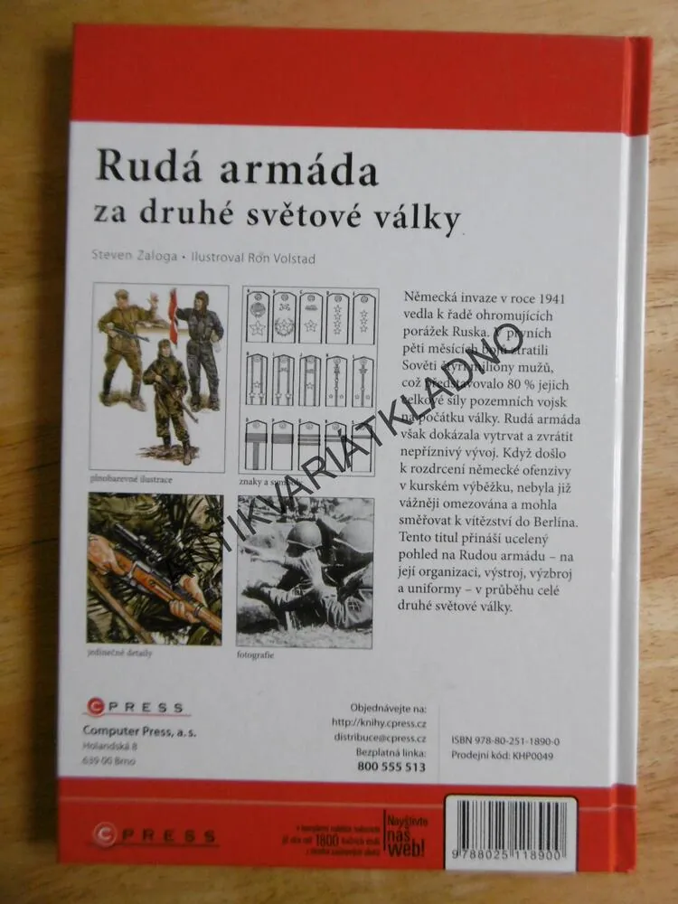 RUDÁ ARMÁDA ZA DRUHÉ SVĚTOVÉ VÁLKY, ZALOGA, VOLSTAD