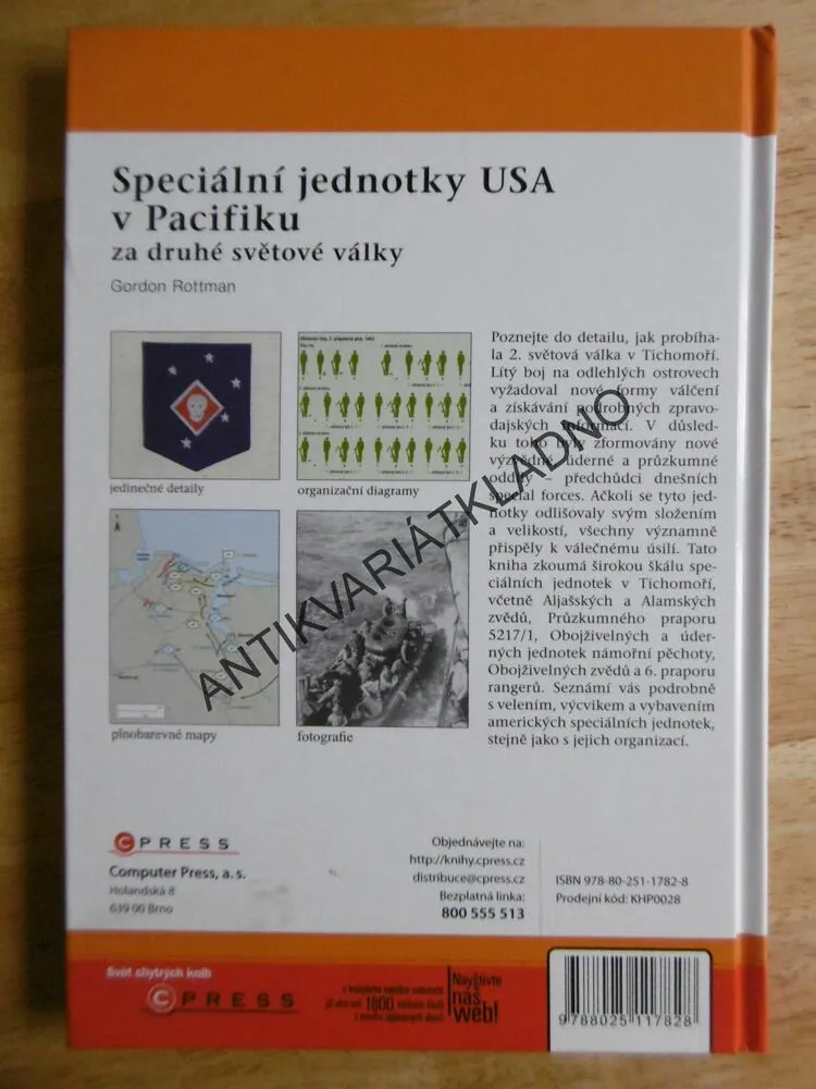 SPECIÁLNÍ JEDNOTKY USA V PACIFIKU ZA DRUHÉ SVĚTOVÉ VÁLKY