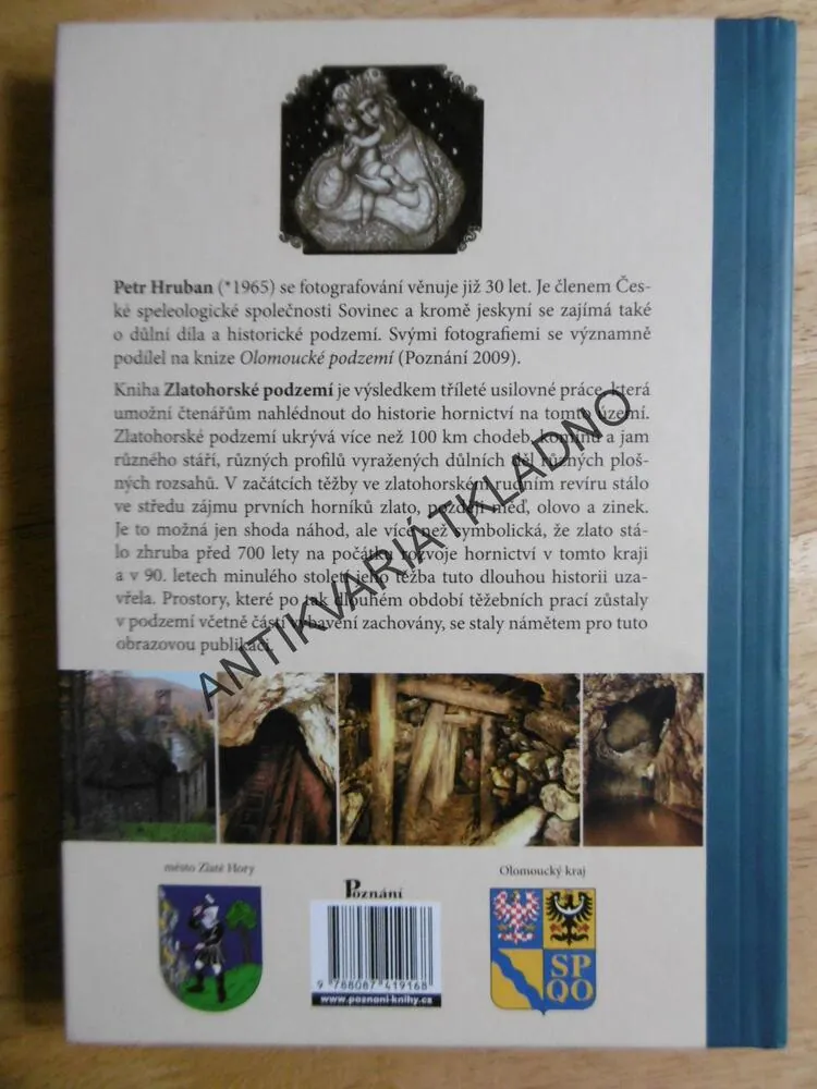 ZLATOHORSKÉ PODZEMÍ, PETR HRUBAN, ZLATÉ HORY, VÍCEJAZYČNÉ