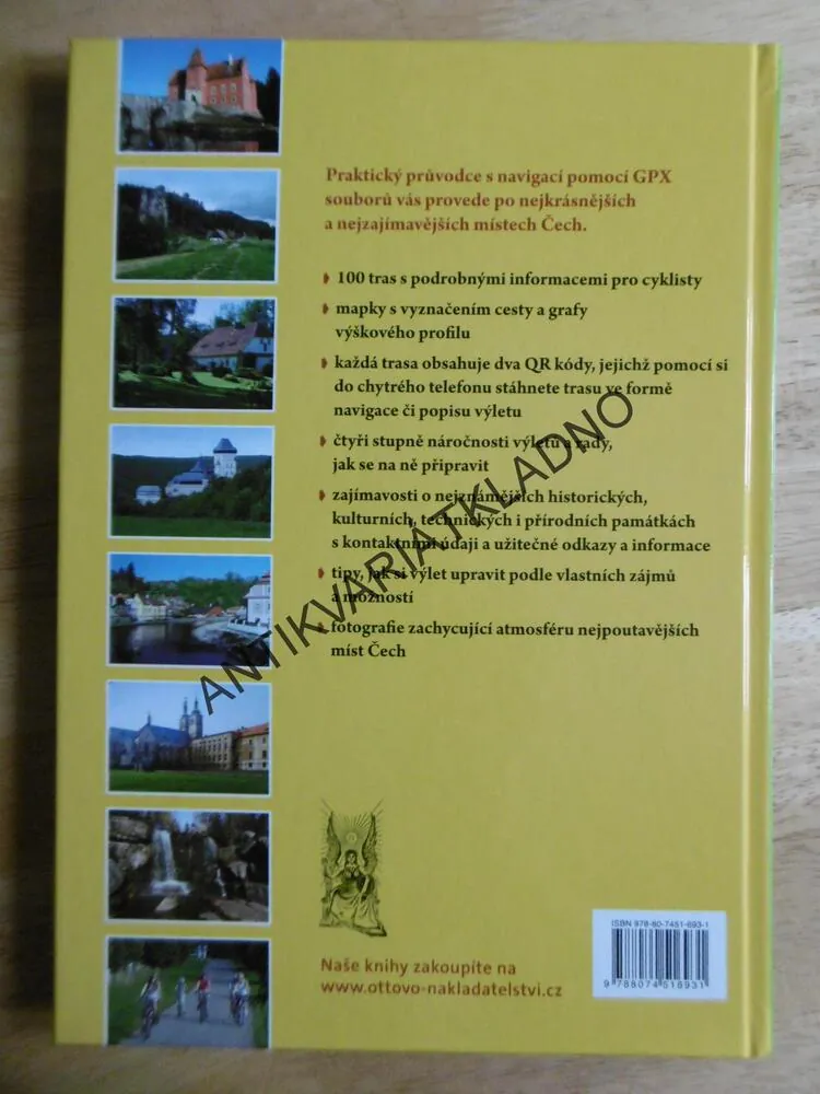 OTTŮV ATLAS-NEJKRÁSNĚJŠÍ ČESKÉ CYKLOTRASY, **an