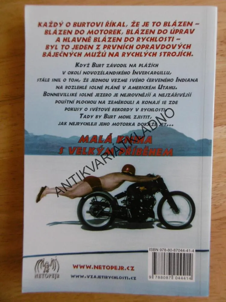 V ZAJETÍ RYCHLOSTI, ŽIVOTOPIS BURTA MUNROA, HANNA, LARSEN