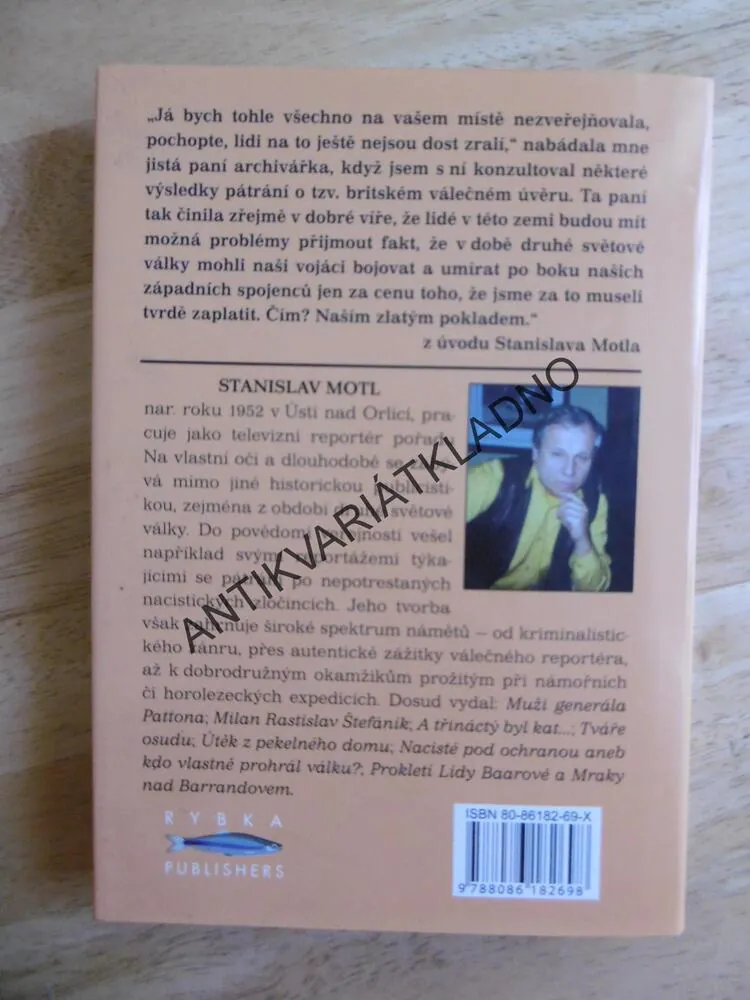 KAM ZMIZEL ZLATÝ POKLAD REPUBLIKY,MOTL,