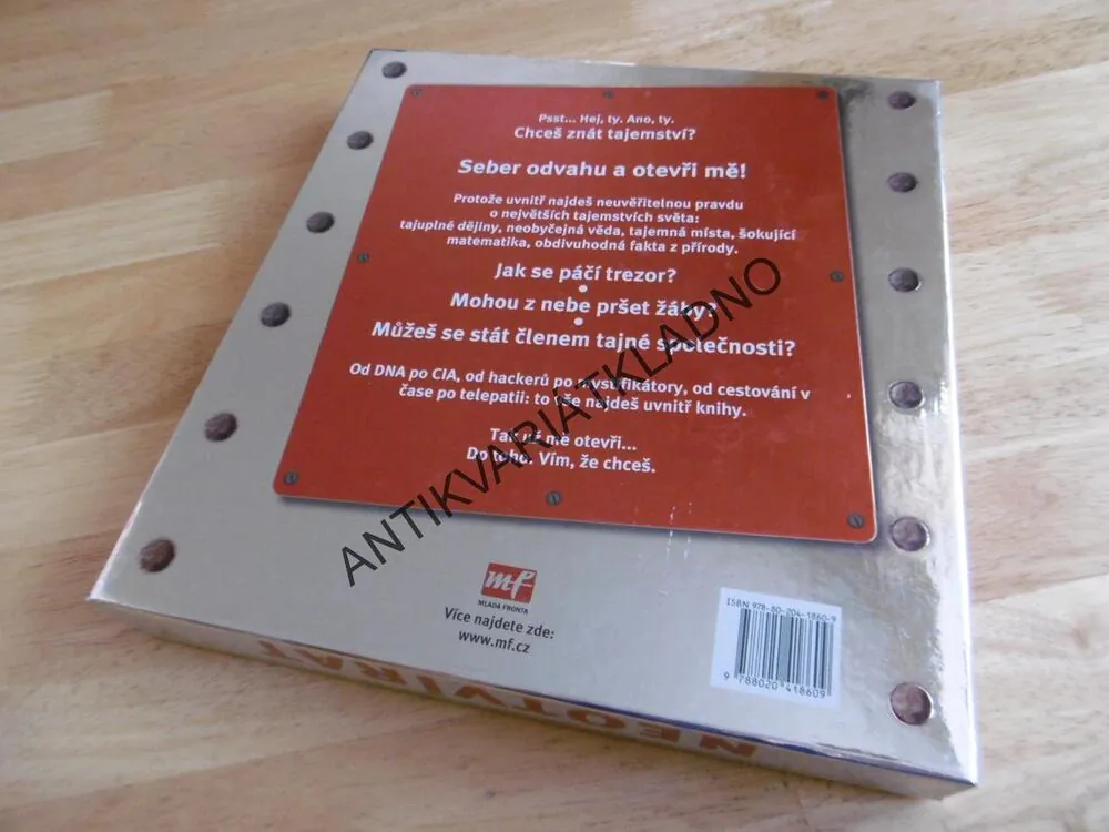 NEOTVÍRAT, ENCYKLOPEDIE NEJLÉPE STŘEŽENÝCH TAJEMSTVÍ SVĚTA