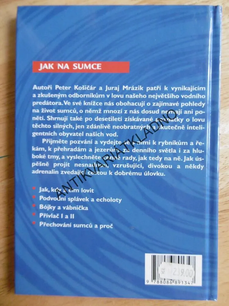 JAK NA SUMCE, VODNÍ DRAVEC SUMEC, KOŠIČÁR