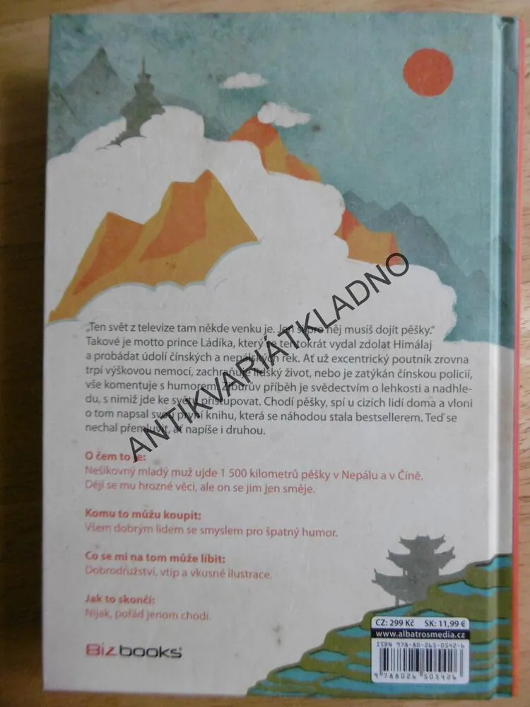 PĚŠKY MEZI BUDDHISTY A KOMUNISTY, LADISLAV ZIBURA, **an