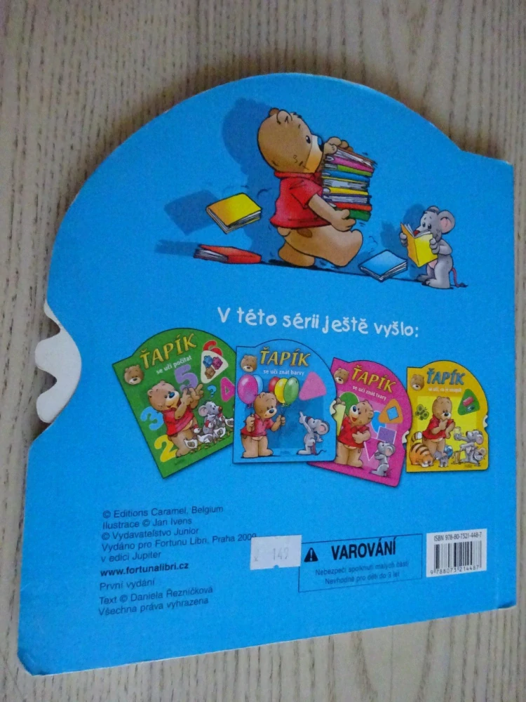 ŤAPÍK SE UČÍ ZNÁT BARVY, JAN IVENS, **an