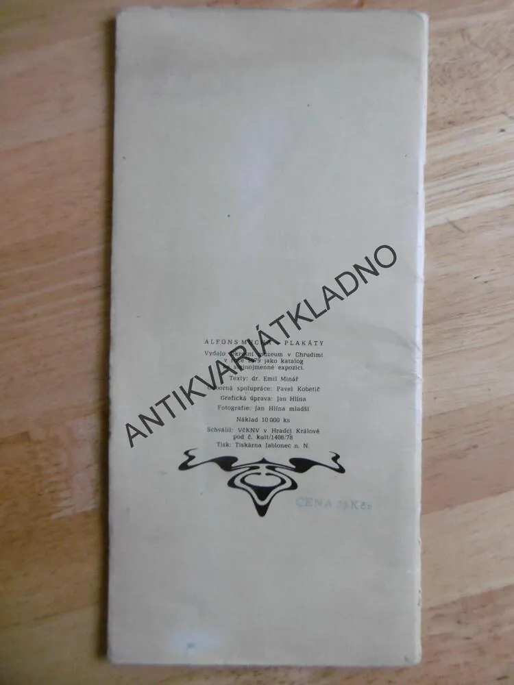 PLAKÁTY, ALFONS MUCHA, 1978