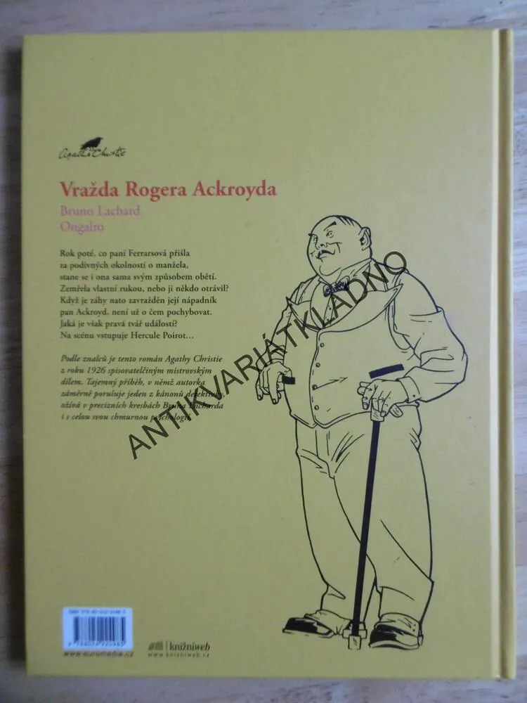 VRAŽDA ROGERA ACKROYDA, AGATHA CHRISTIE, KOMIKS, 
