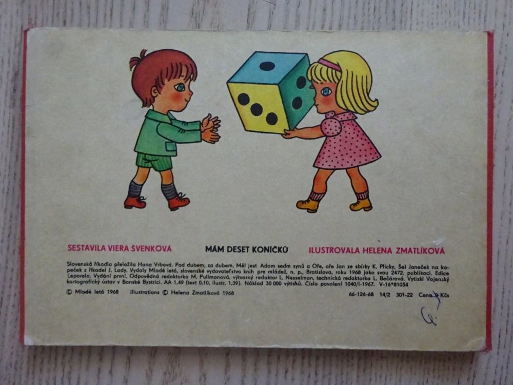 MÁM DESET KONÍČKŮ, HELENA ZMATLÍKOVÁ, **an