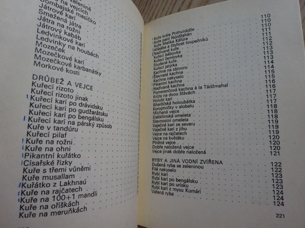 INDICKÁ KUCHYNĚ, VLADIMÍR MILTNER, **an