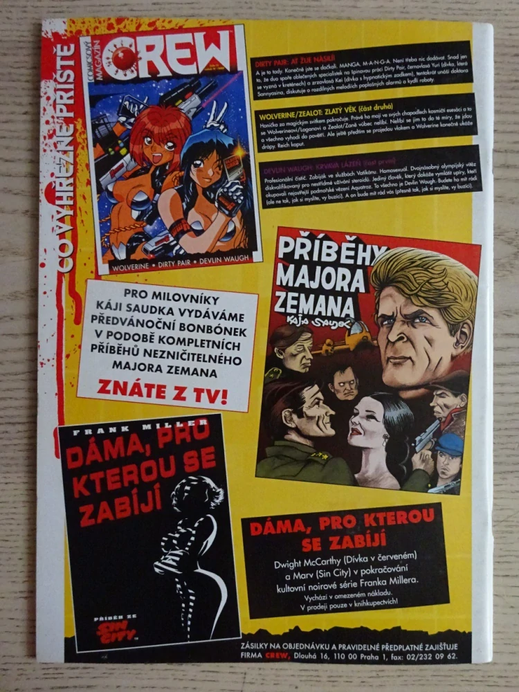KOMIKS CREW, 14/99, SLÁINE, WOLVERINE, VETŘELCI VS PREDÁTOR