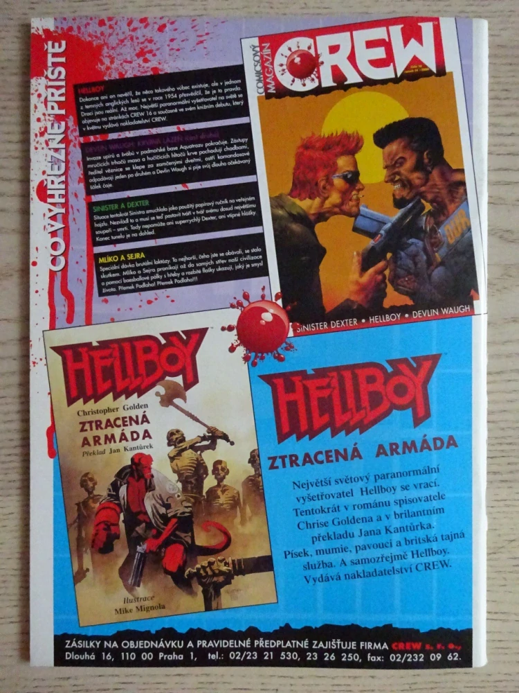 KOMIKS CREW, 15/2000, WOLVERINE, DIRTY PAIR, DEVLIN WAUGH