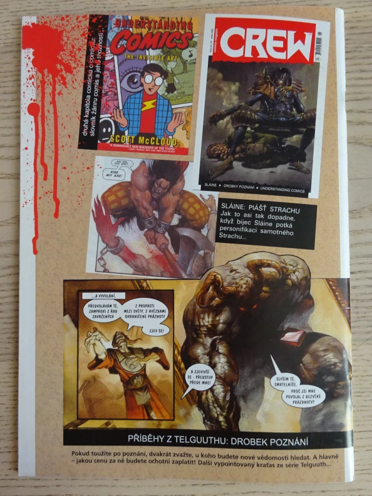 KOMIKS CREW, 21/2002, PUNISHER, WUMMB DOBYVATEL, UNDERSTANDING COMICS