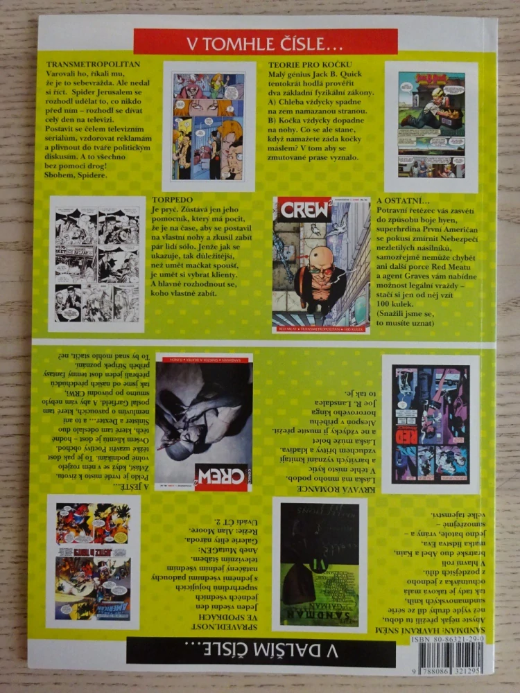 KOMIKS CREW 2, 2/2003, RED MEAT, TRANSMETROPOLITAN, 100 KULEK