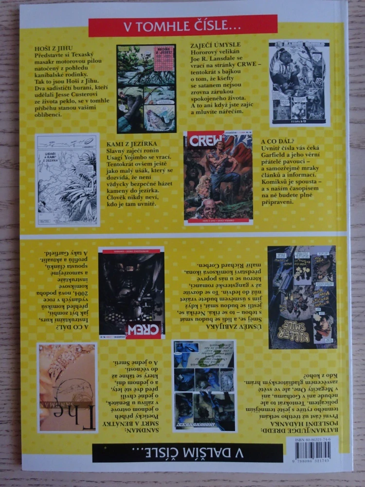 KOMIKS CREW 2, 11/2004, HOŠI Z JIHU, USAGI YOJIMBO