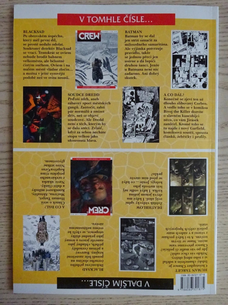 KOMIKS CREW 2, 14/2005, BLACKSAD, BATMAN, SOUDCE DREDD