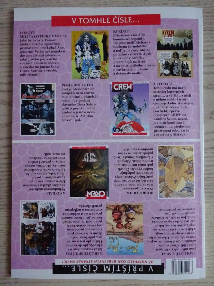 KOMIKS CREW 2, 16/2006, LOBO, CORBEN, SANTA CLAUS