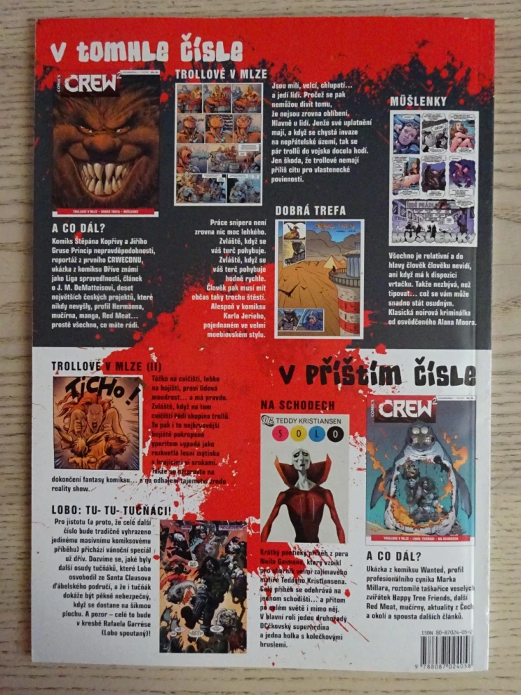 KOMIKS CREW 2, 17/2006, TROLLOVÉ V MLZE, DOBRÁ TREFA, MÜŠLENKY