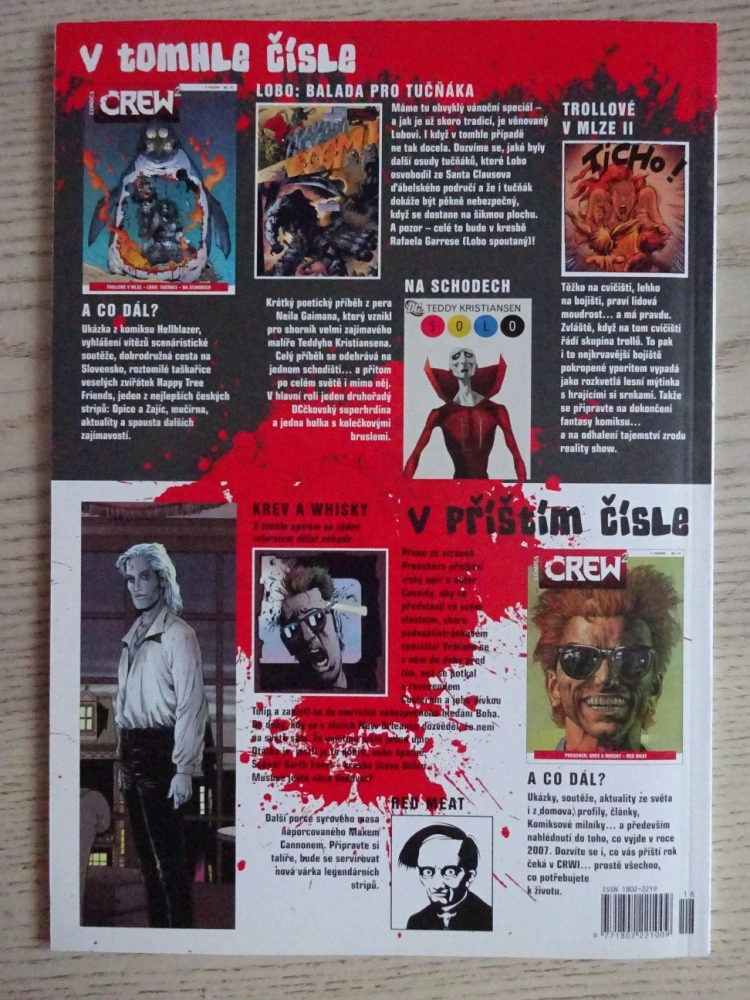 KOMIKS CREW 2, 18/2006, TROLLOVÉ V MLZE, LOBO: TUČŇÁCI, NA SCHODECH