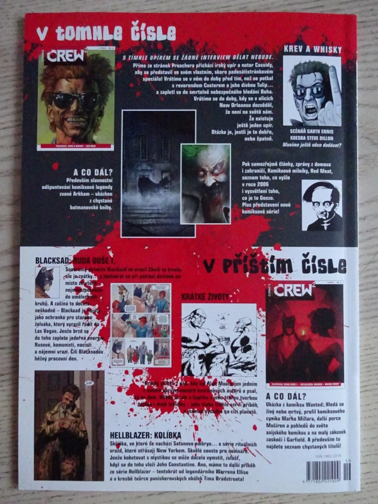 KOMIKS CREW 2, 19/2007, PREACHER: KREV A WHISKY, RED MEAT