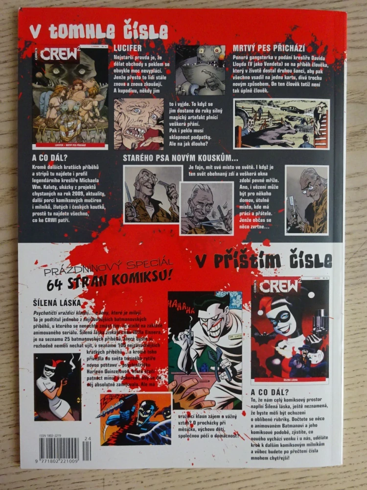 KOMIKS CREW 2, 24/2009, LUCIFER, MRTVÝ PES PŘICHÁZÍ