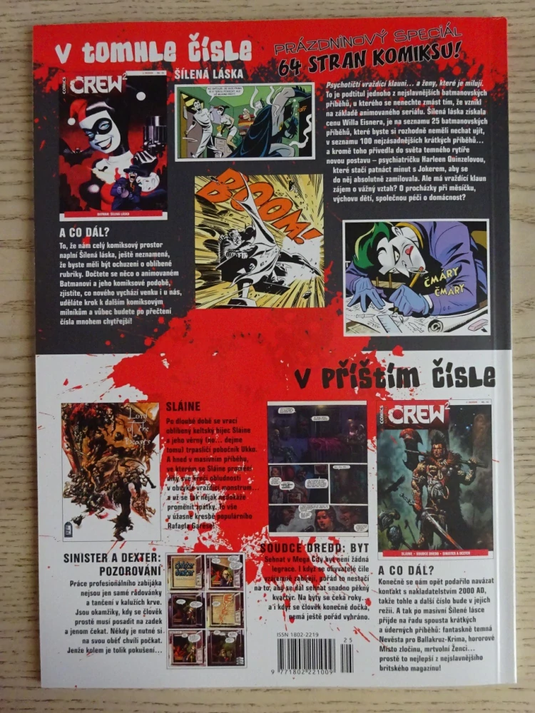 KOMIKS CREW 2, 25/2009, BATMAN: ŠÍLENÁ LÁSKA