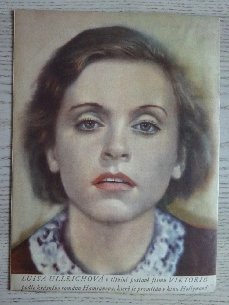 KINOREVUE, Č. 33, 1936, GUSTAV FRÖHLICH, D. WIECKOVÁ