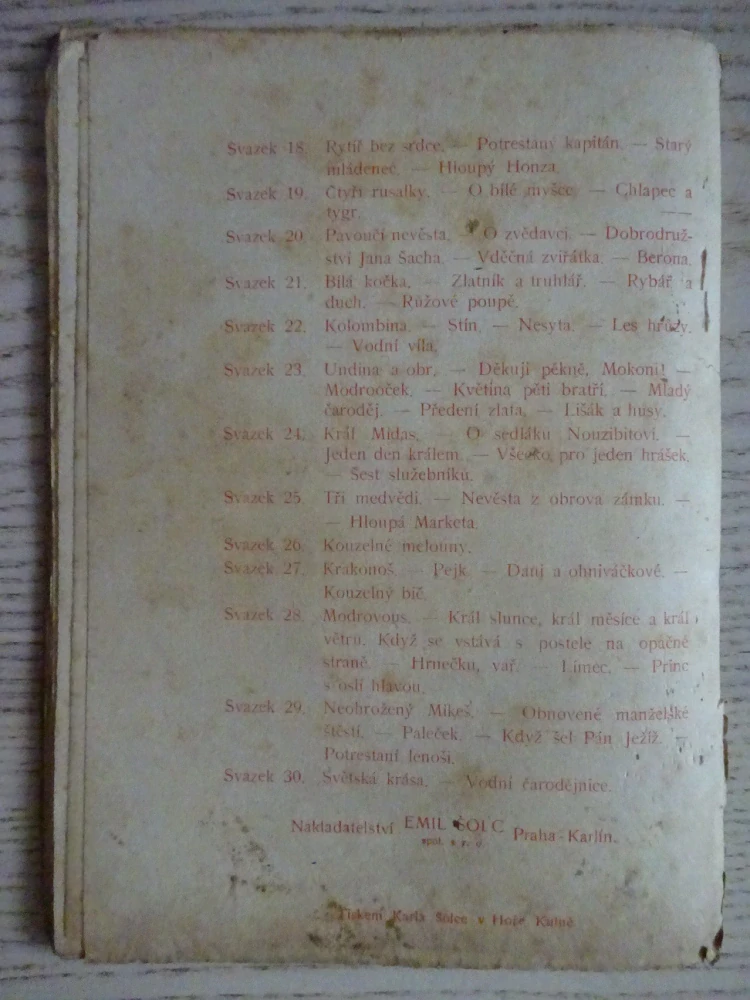 THADY A OBR A JINÉ, POHÁDKY Z CELÉHO SVĚTA SV. 9 (MNOHÉ FANTASY)