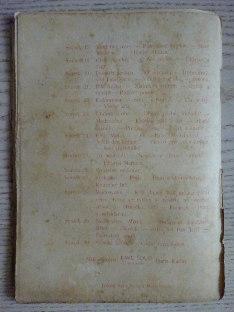 KOUZELNÁ TRUBKA A JINÉ, POHÁDKY Z CELÉHO SVĚTA SV. 10 (MNOHÉ FANTASY)